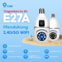 Kamera CCTV Lensa Ganda V380