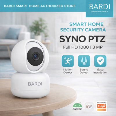 Kamera IP Pintar BARDI 5MP Indoor dengan Motion Tracking