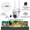 Kamera CCTV Smart V380 PRO Y03 – 4MP HD dengan Alarm & Interkom Dua Arah