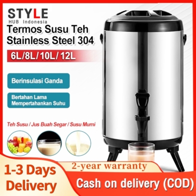 Termos Stainless Steel Multifungsi untuk Milk Tea