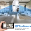 Kamera CCTV Indoor V380 PRO Y02 4MP Smart dengan Deteksi Gerakan & Penglihatan Malam