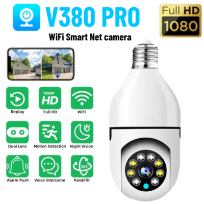 Kamera CCTV Wi-Fi V380 Plus – Pengawasan Pintar Jarak Jauh