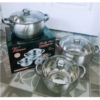 Set Panci Vienna 3 Pcs Stainless Steel