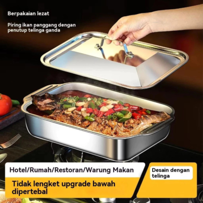 Panci Stainless Steel Multifungsi 40 cm