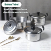 Set Panci Serbaguna 5 Ukuran
