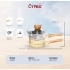 Set Panci Anti Lengket Cypruz Baby Collection 4 Pcs