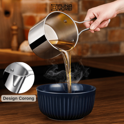 Set Panci Goreng dan Rebus FUNAYUREI B7 4 in 1 Populer